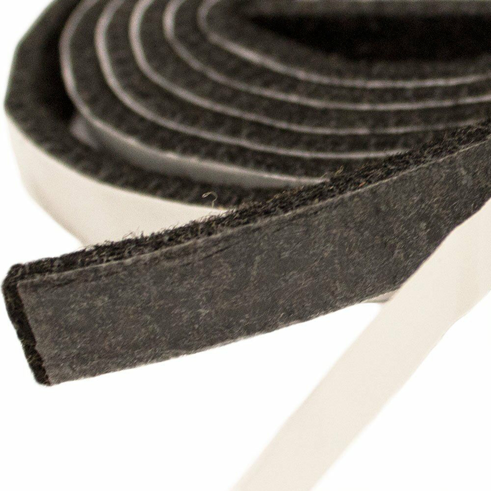 Furniture Hardware Black - Rouleau de coussinets de meubles en