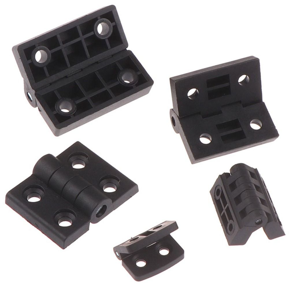 Furniture Hardware Black - Charnière de porte professionnelle en plastique