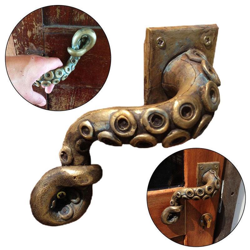 Furniture Hardware Drawer Pulls - Bouton de porte pieuvre vintage, style