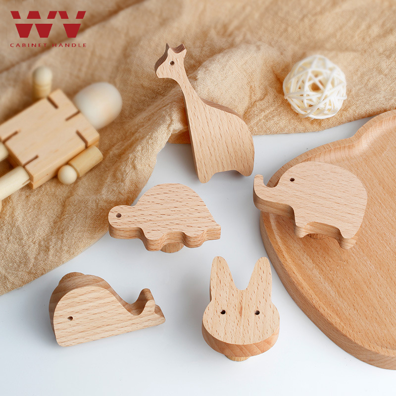WV Foy-Porte en bois animal mi - Furniture Hardware Drawer Pulls avis et prix