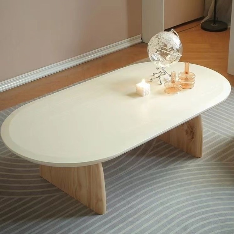 Petite table basse ovale en bo - Japanese Furniture Hardware avis et prix