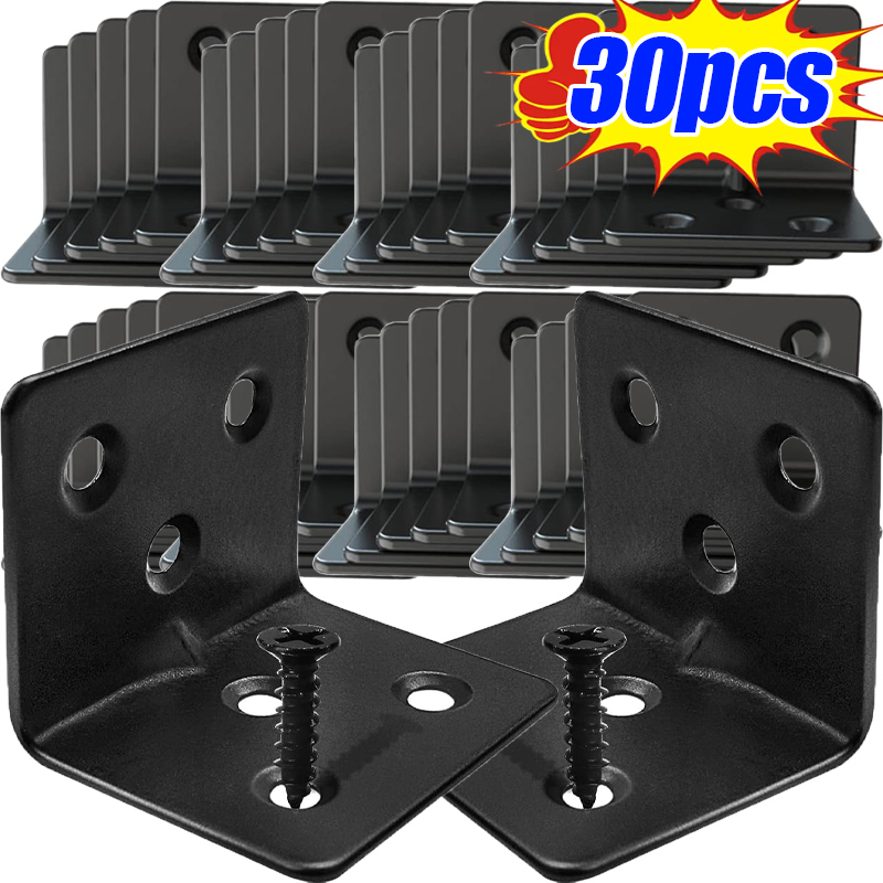 Code d'angle noir en forme de  - Furniture Hardware Black avis et prix
