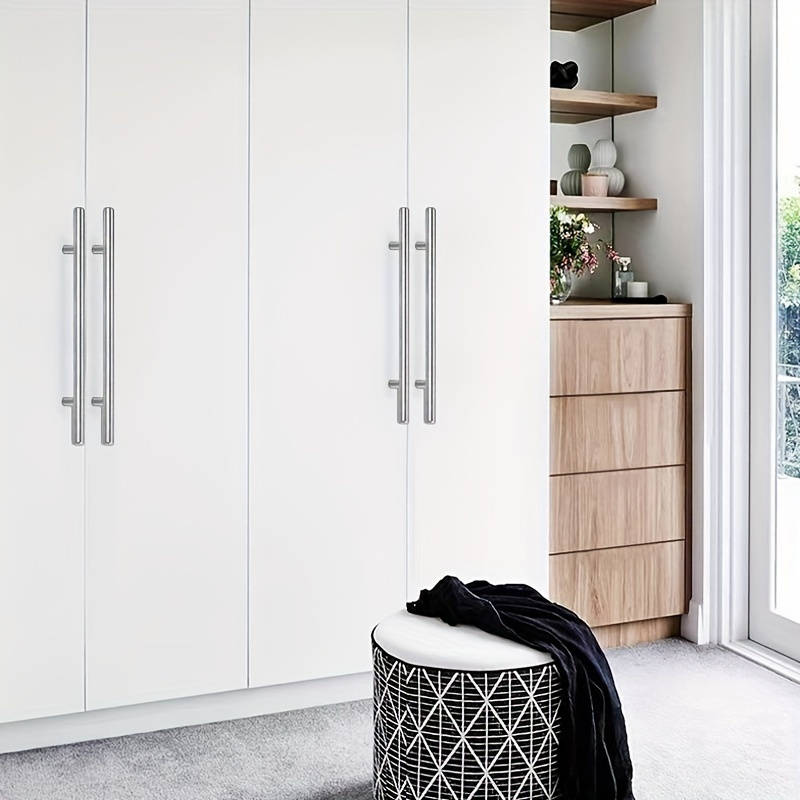 12 pièces moderne en acier ino - Furniture Hardware Drawer Pulls avis et prix