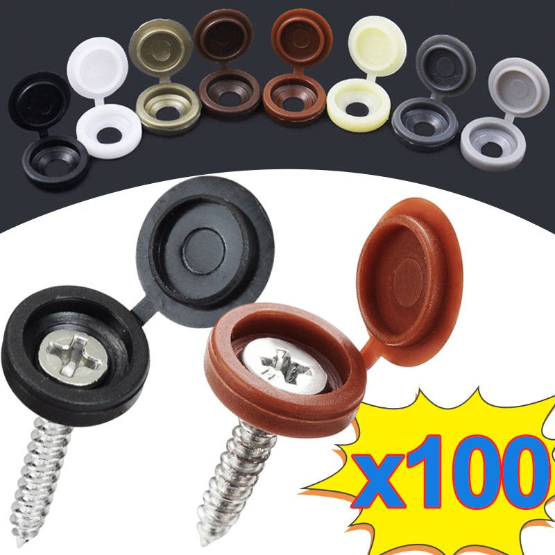 10/500 pièces Capuchons décora - Furniture Hardware Black avis et prix