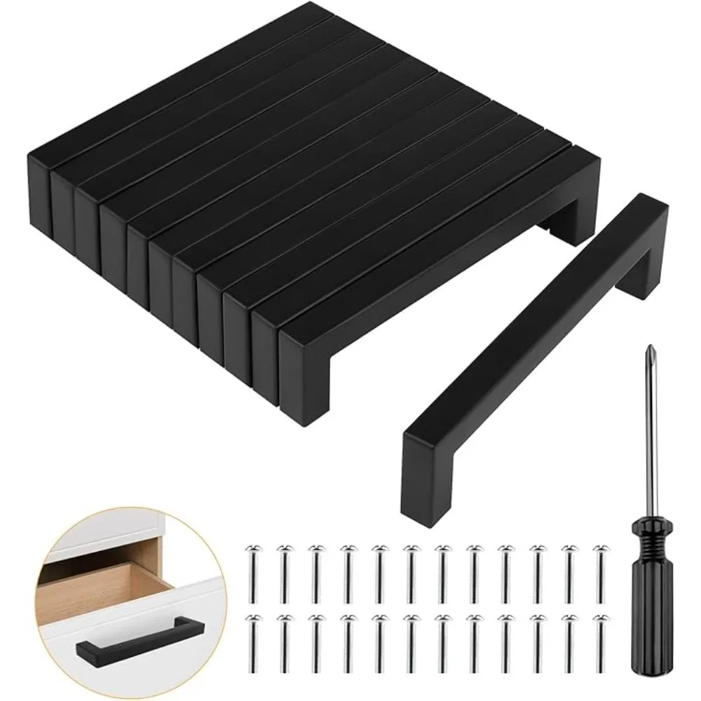 6/18 pièces en acier inoxydabl - Furniture Hardware Drawer Pulls avis et prix