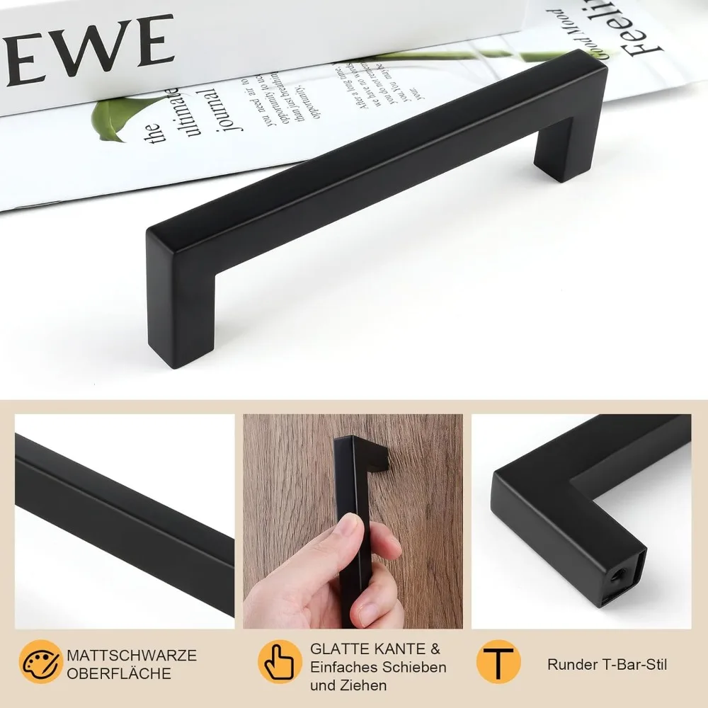 6/18 pièces en acier inoxydabl - Furniture Hardware Drawer Pulls avis et prix