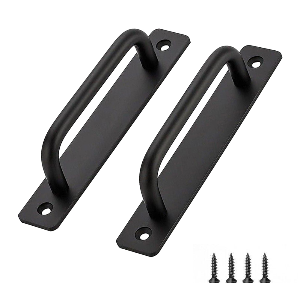 2 pièces poignées de porte en  - Furniture Hardware Black avis et prix